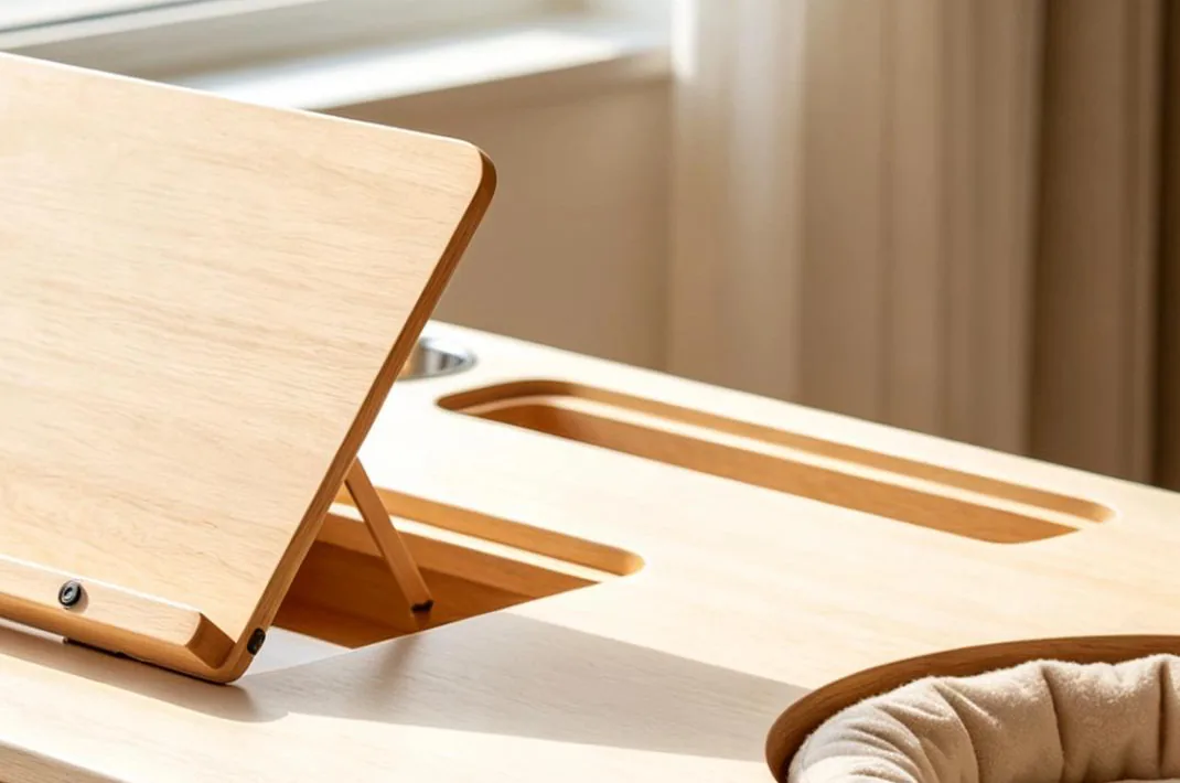 Lift-up worktop with recessed bowls