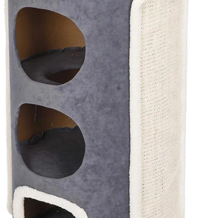 Stacked capsule rooms with scratch surfaces