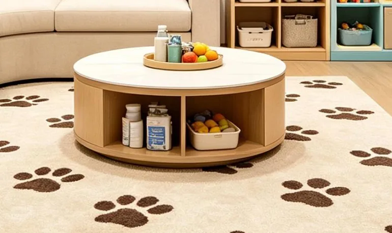 Shown in the collection showroom setting